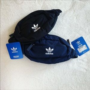 Navy and Black Adidas Crossbody Bag